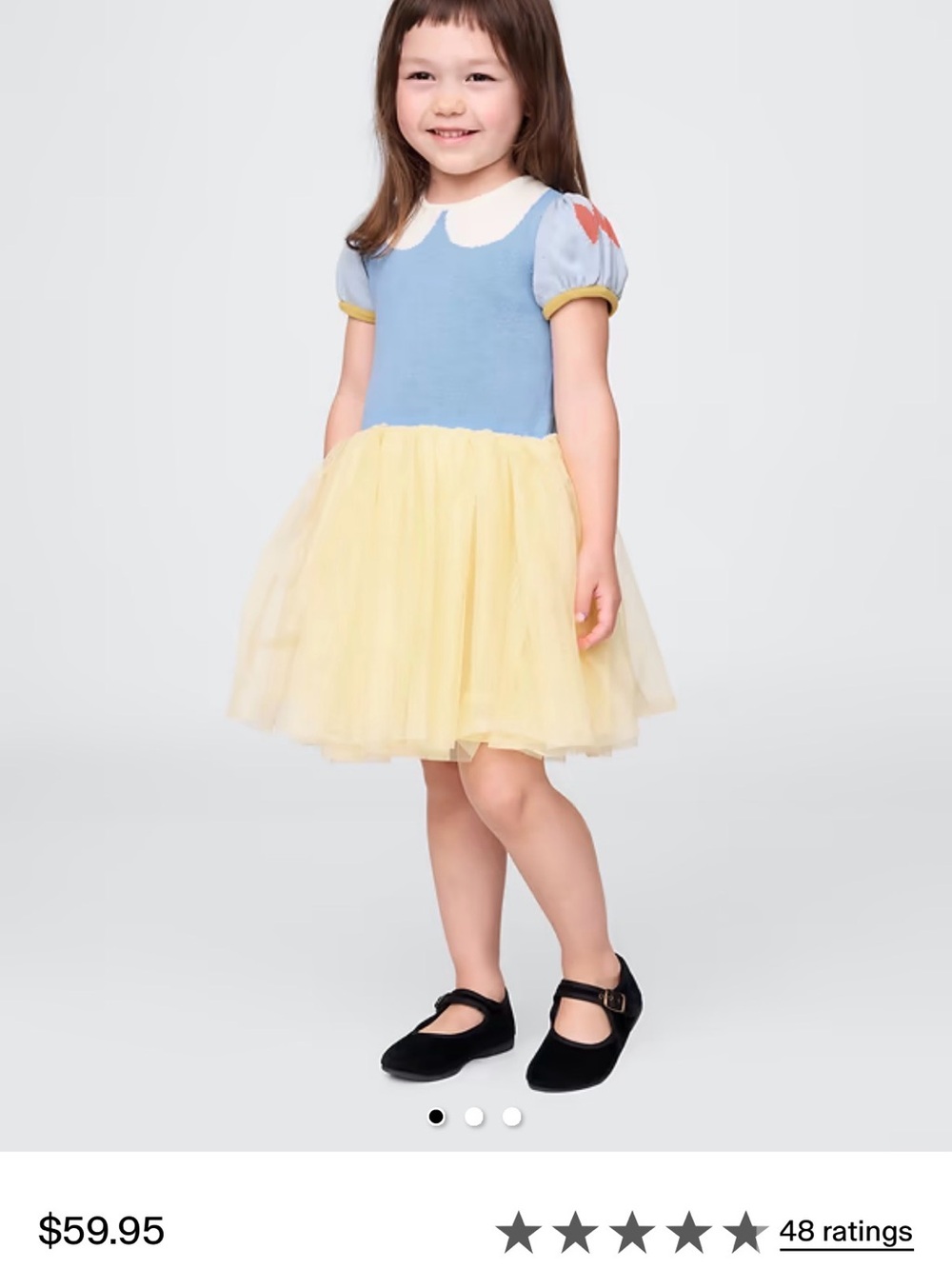 Gap × Disney Toddler Snow White Tulle Dress